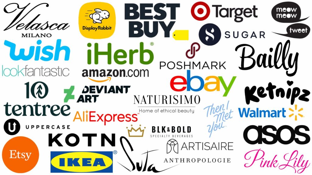 best e commerce logo examples